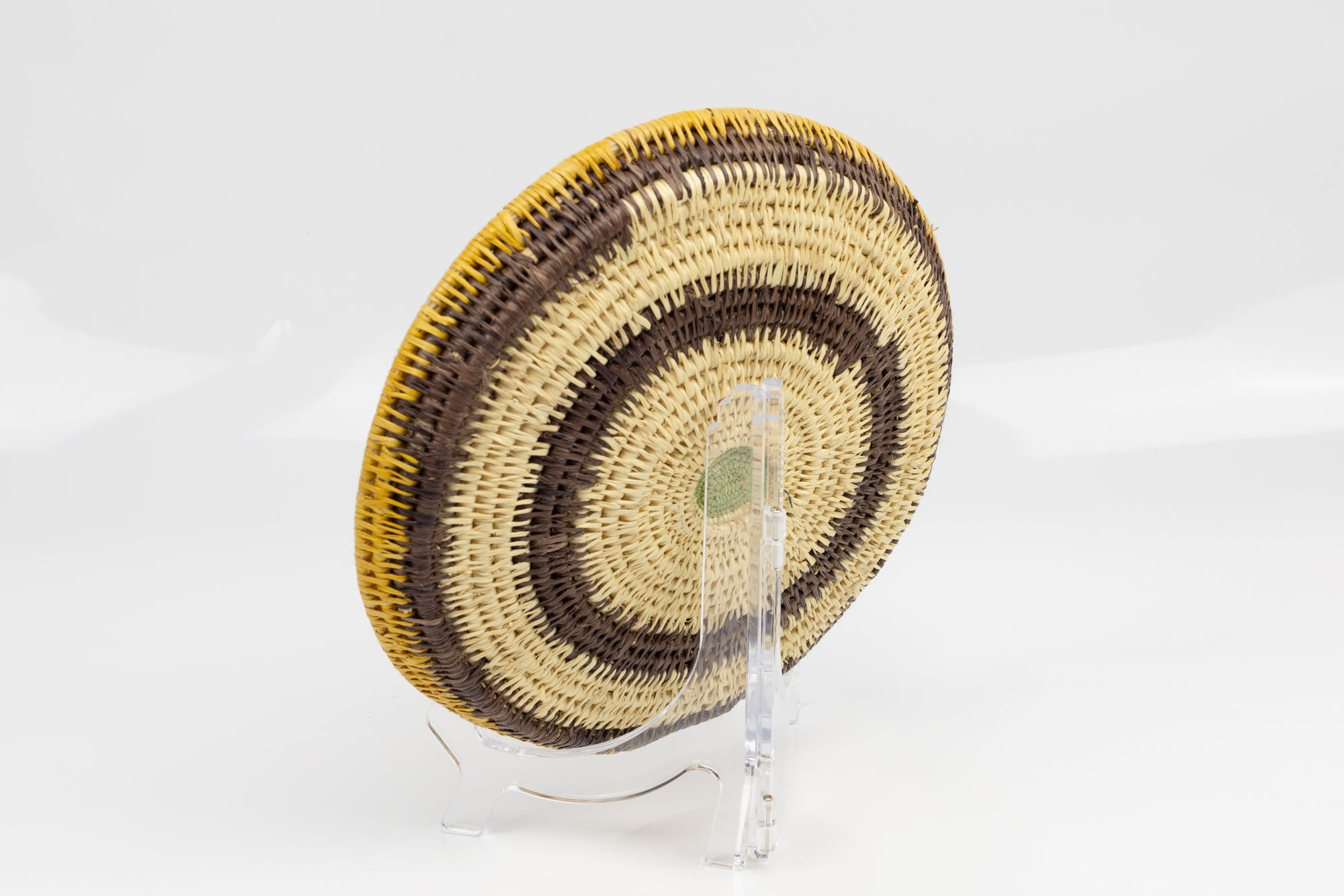 Hand Woven Vintage Plate Basket