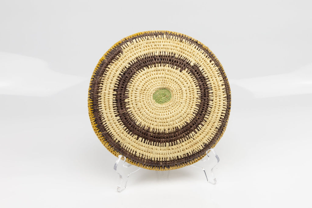 Hand Woven Vintage Plate Basket