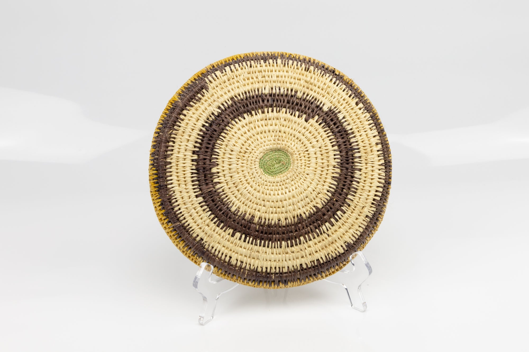 Hand Woven Vintage Plate Basket