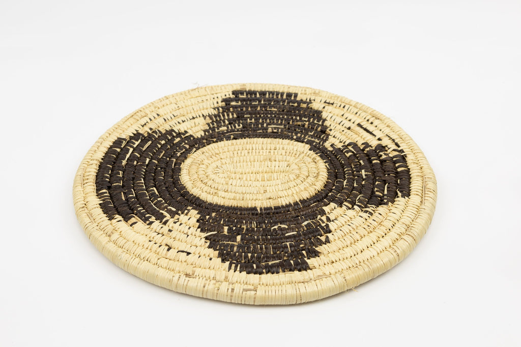Hand Woven Vintage Plate Basket