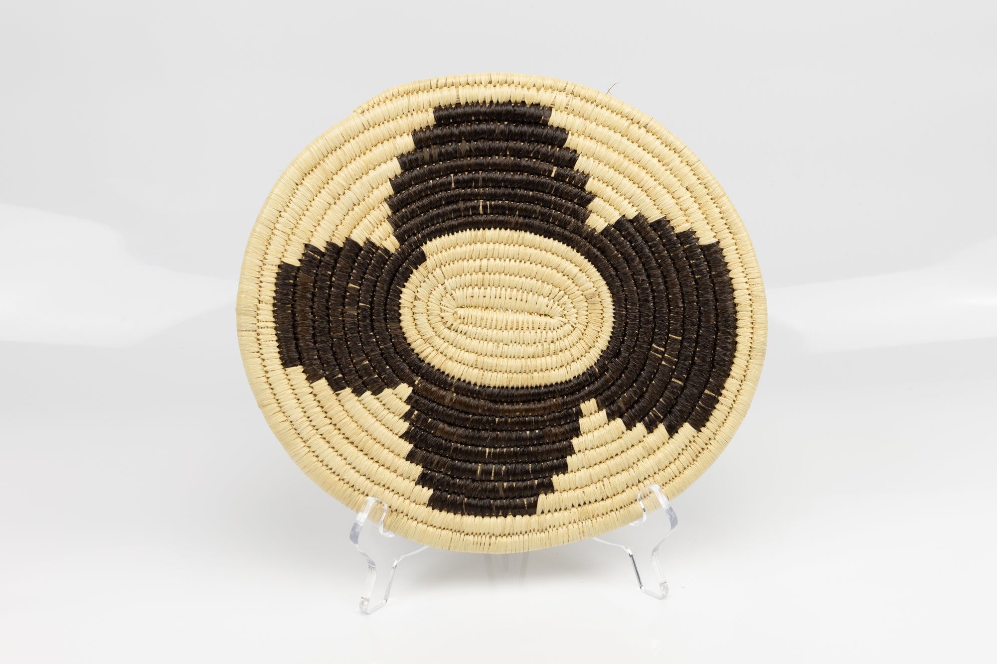 Hand Woven Vintage Plate Basket