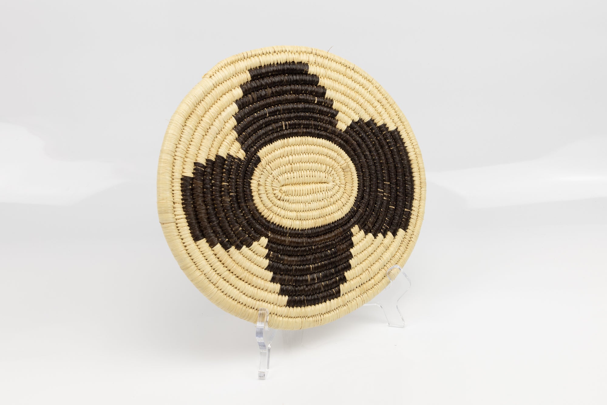 Hand Woven Vintage Plate Basket