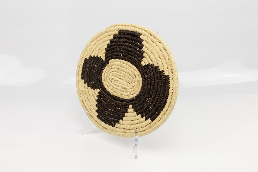 Hand Woven Vintage Plate Basket