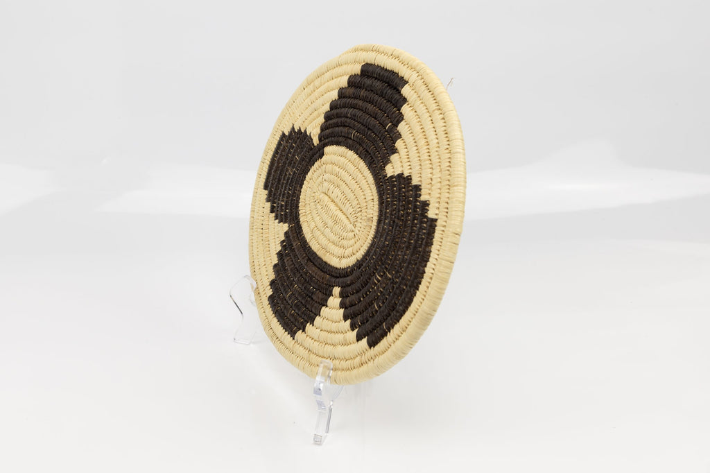 Hand Woven Vintage Plate Basket