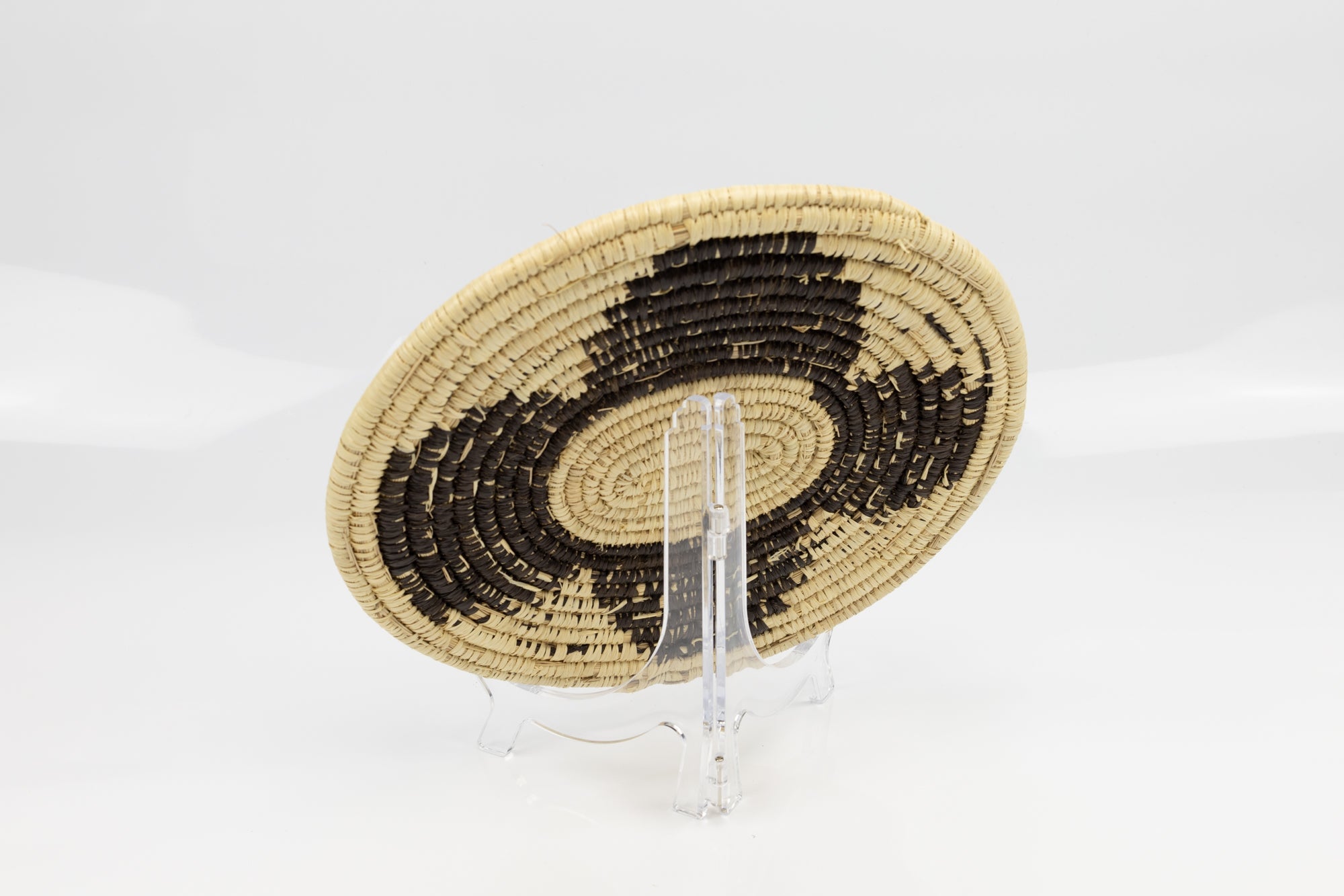 Hand Woven Vintage Plate Basket