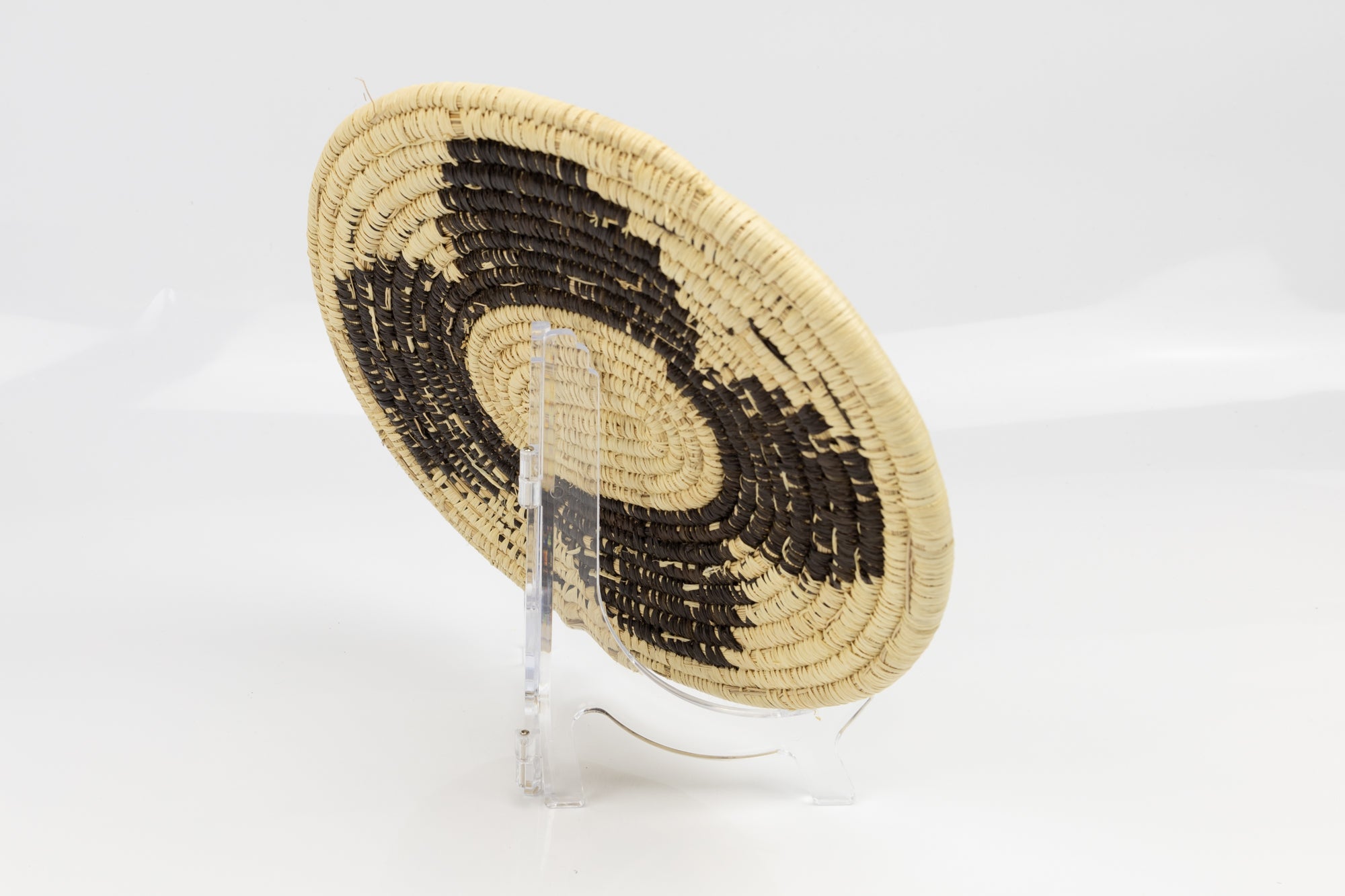 Hand Woven Vintage Plate Basket