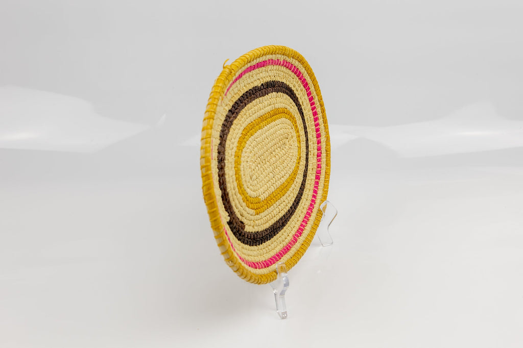Hand Woven Vintage Plate Basket