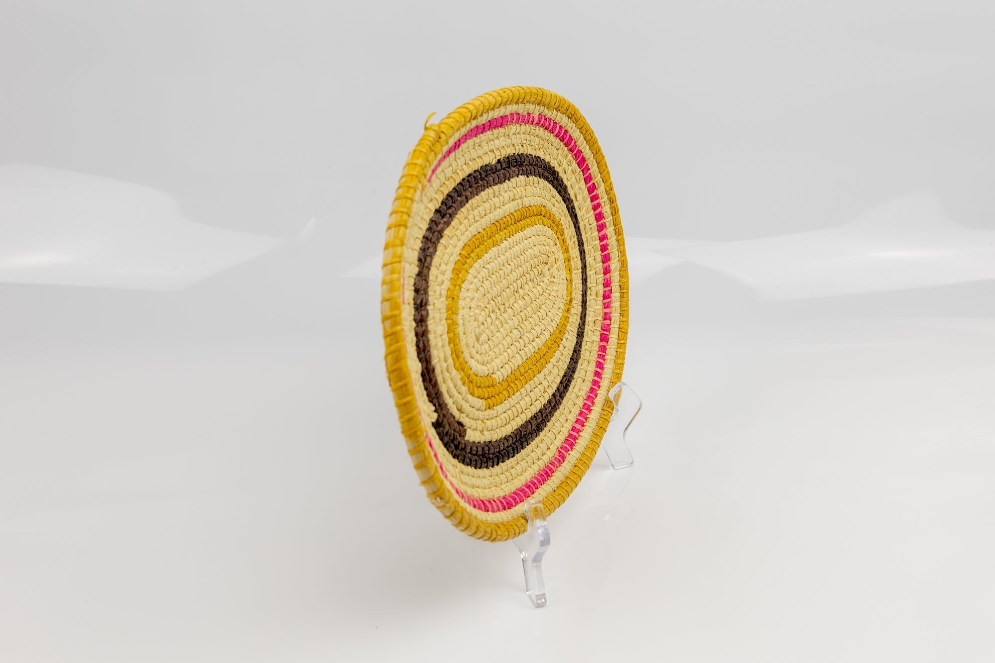 Hand Woven Vintage Plate Basket