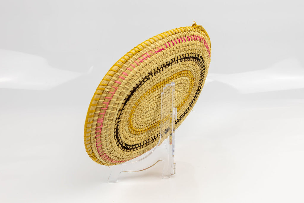Hand Woven Vintage Plate Basket
