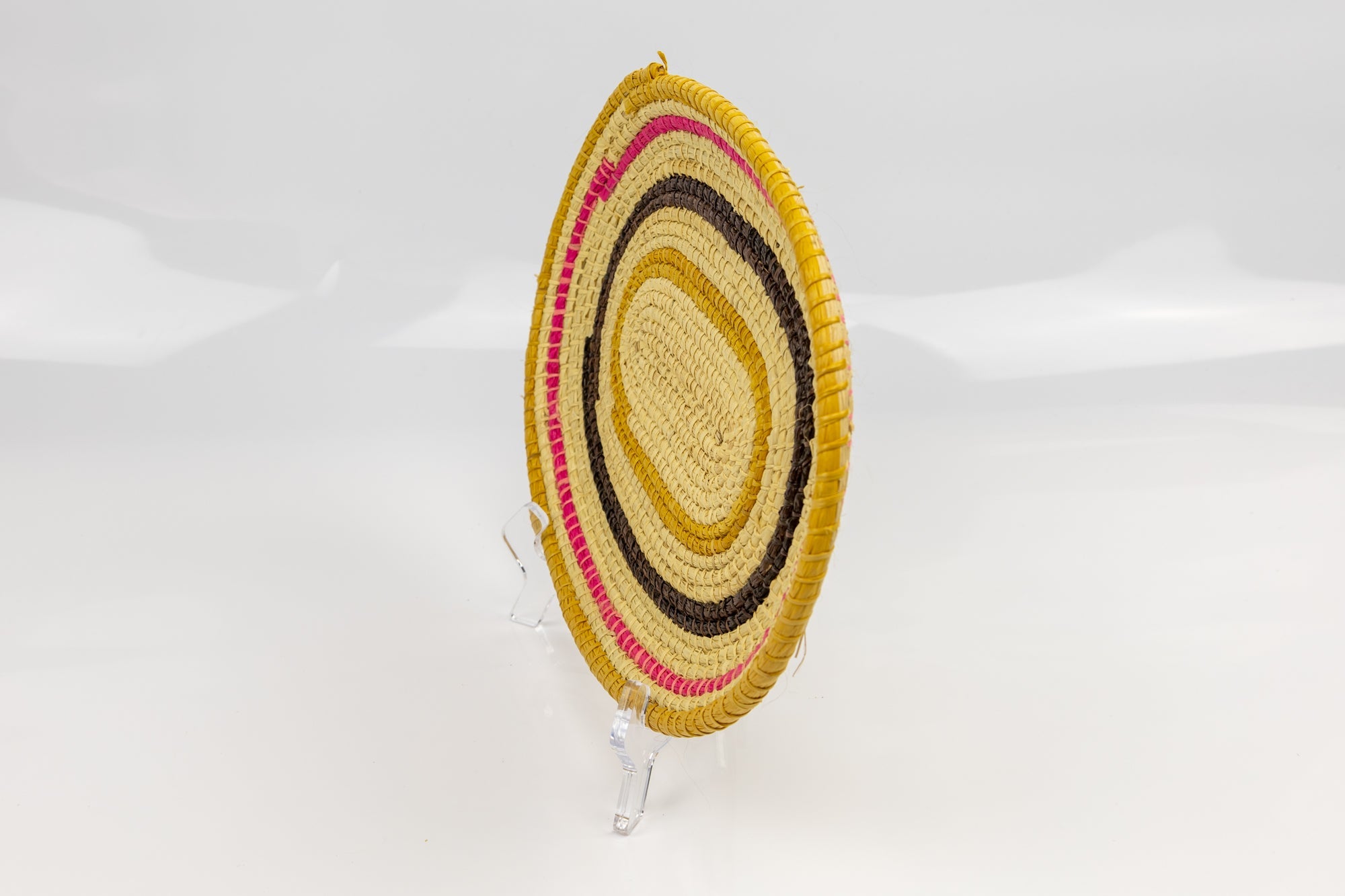 Hand Woven Vintage Plate Basket