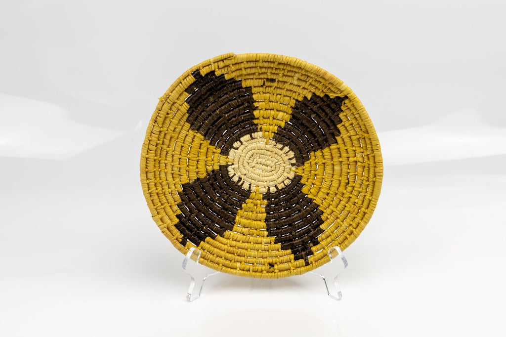 Hand Woven Vintage Plate Basket
