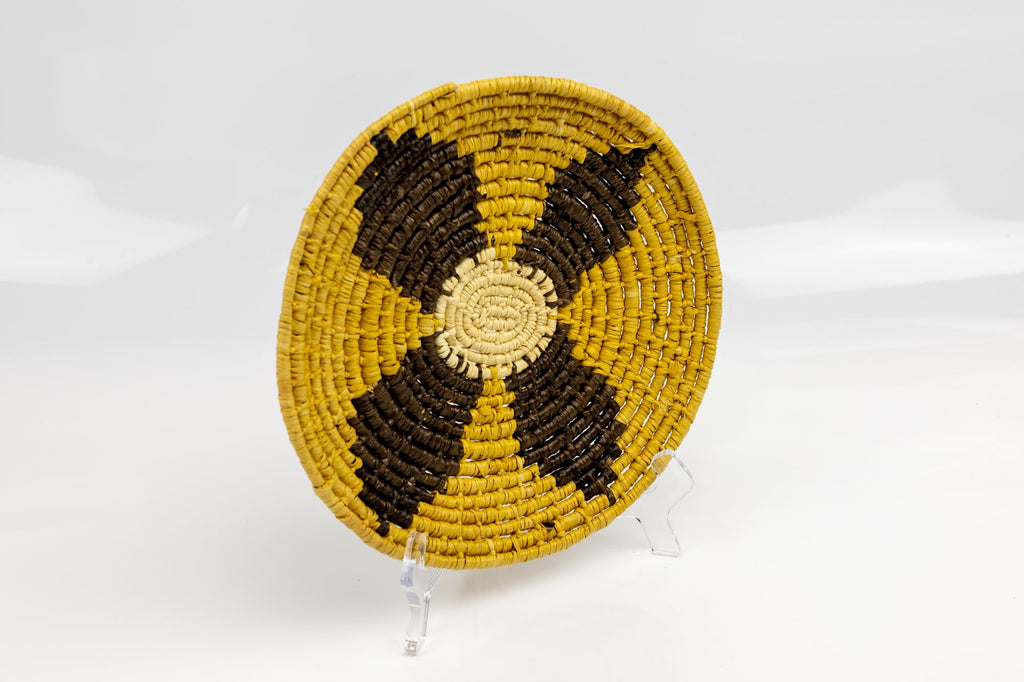 Hand Woven Vintage Plate Basket