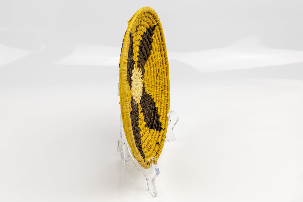 Hand Woven Vintage Plate Basket