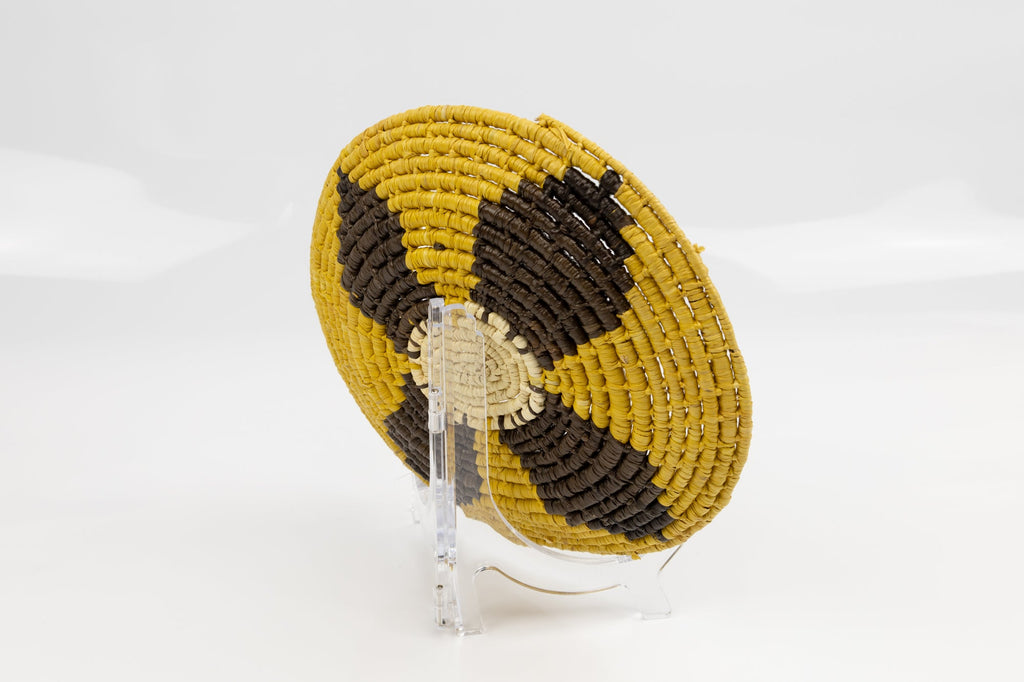 Hand Woven Vintage Plate Basket
