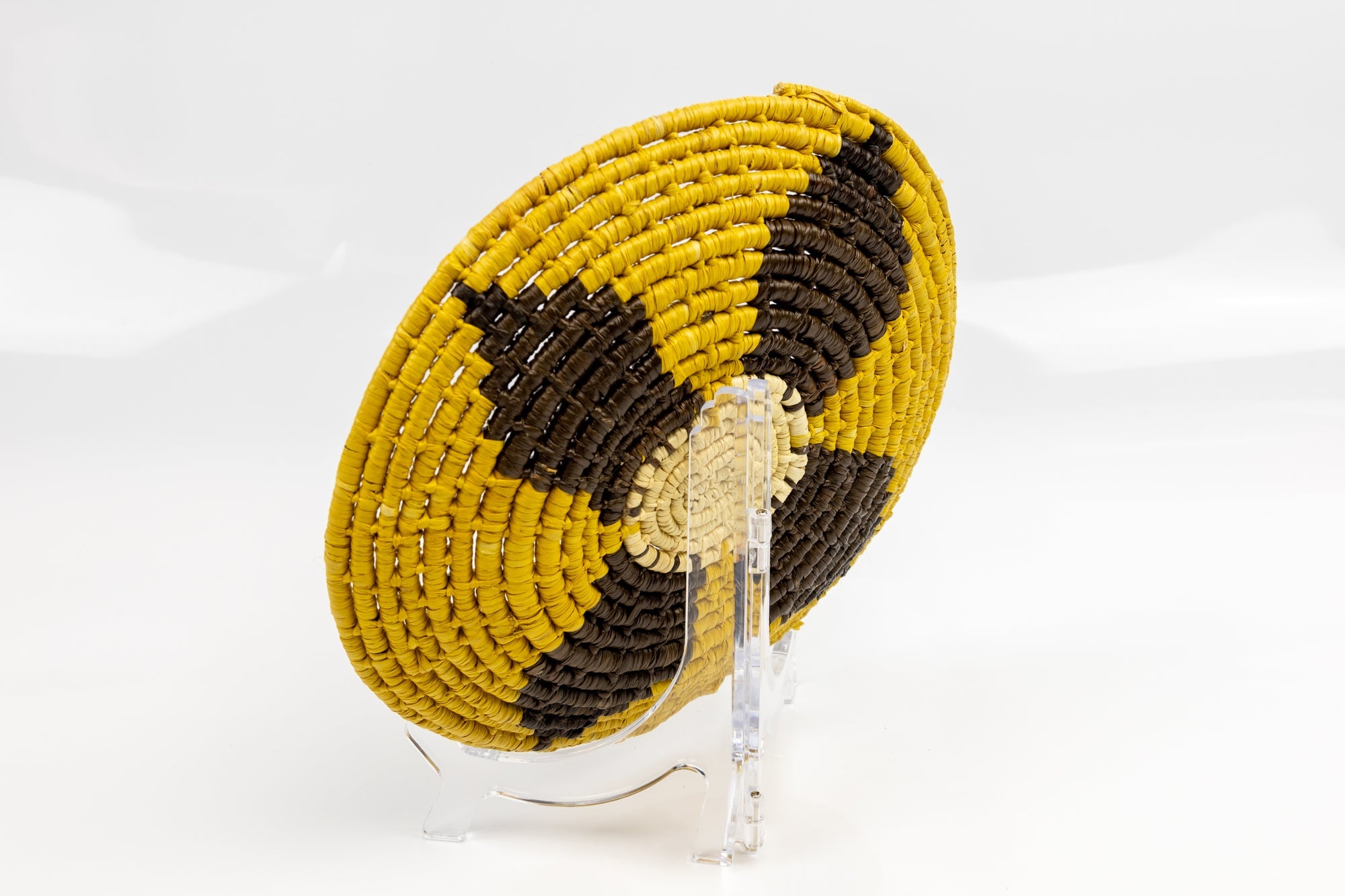 Hand Woven Vintage Plate Basket