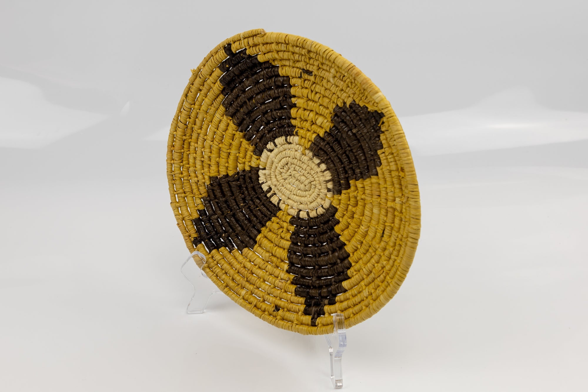 Hand Woven Vintage Plate Basket
