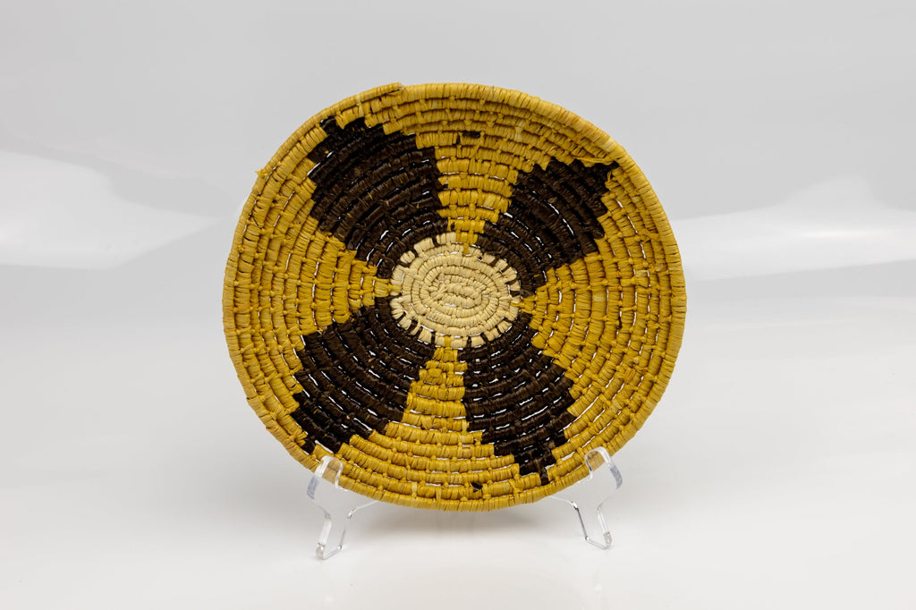 Hand Woven Vintage Plate Basket
