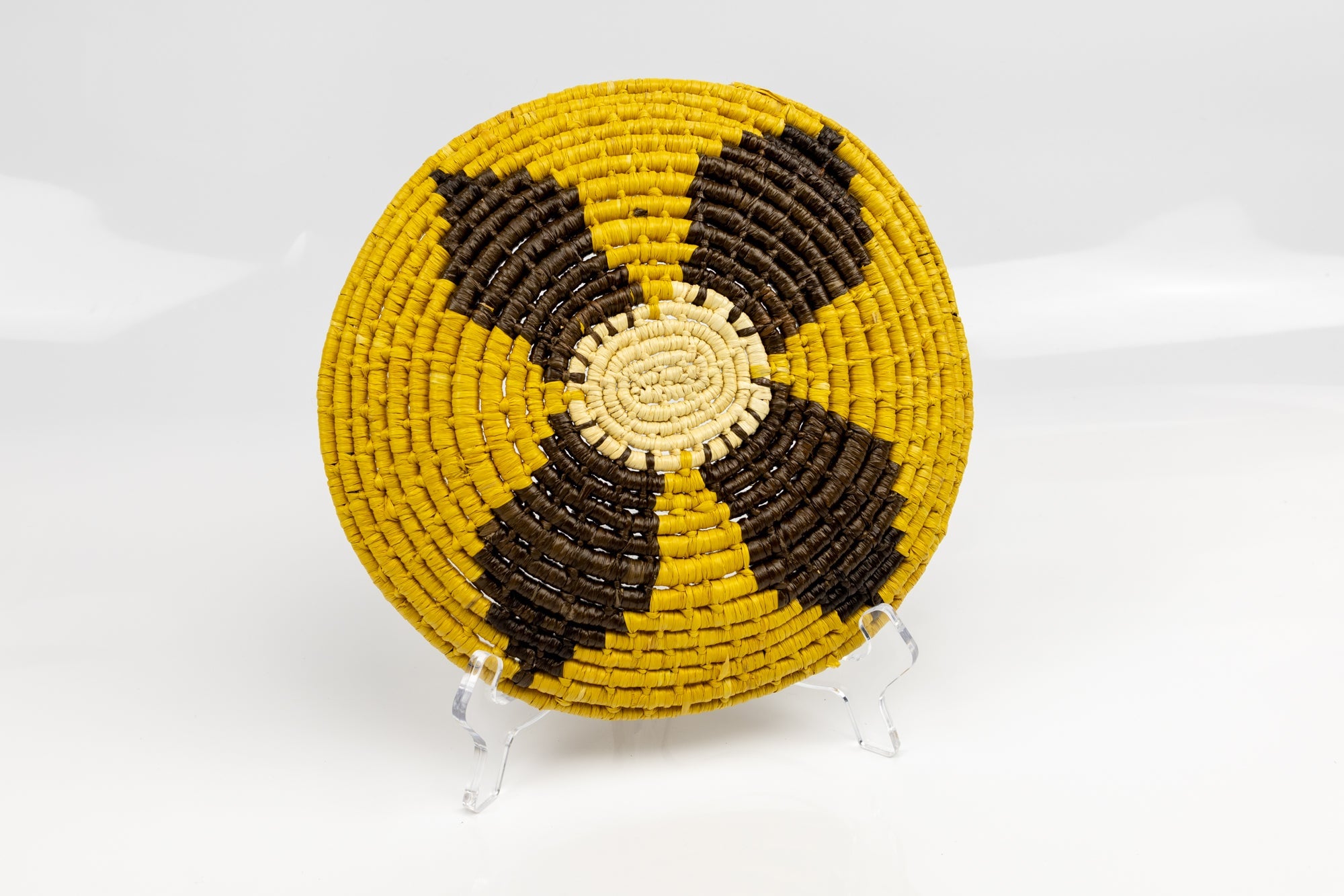 Hand Woven Vintage Plate Basket