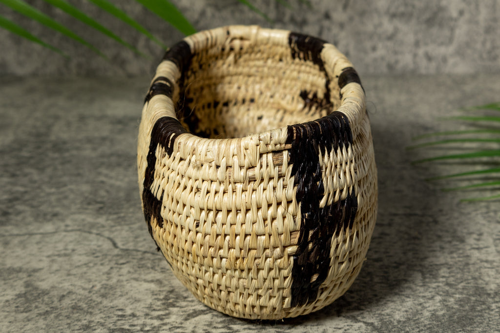 Rainforest Oval Vintage Basket
