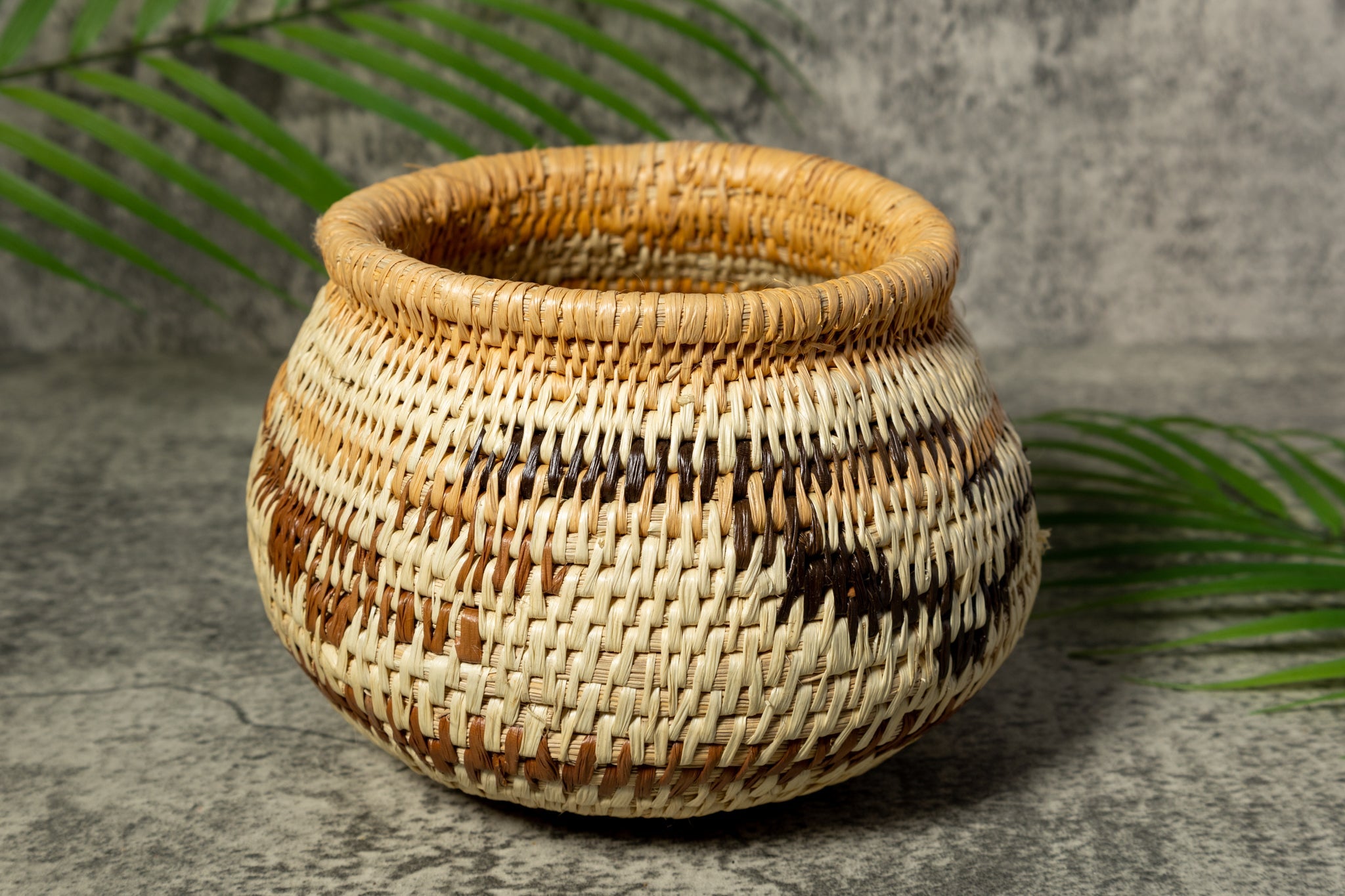 Rainforest Vintage Basket