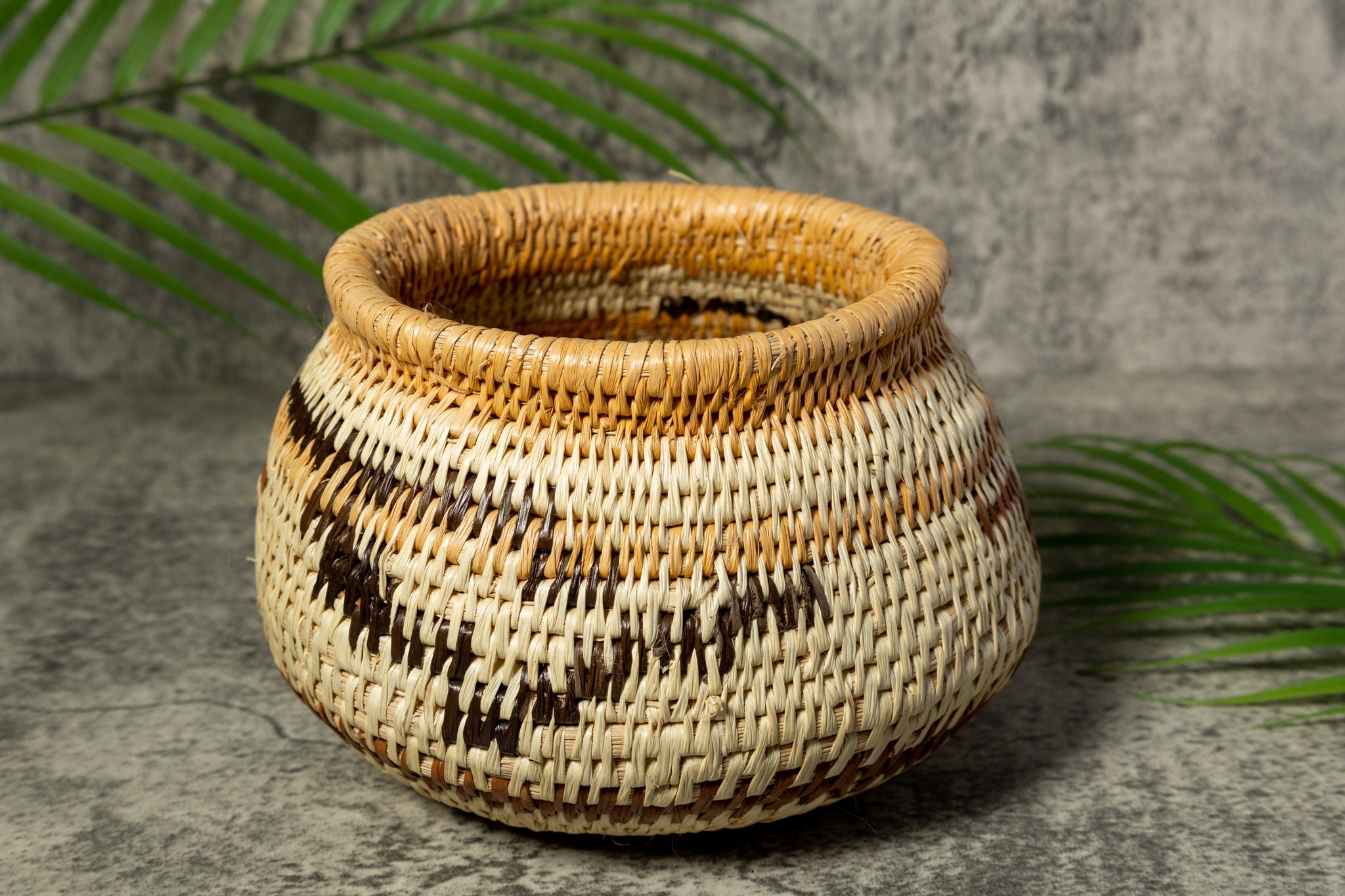 Rainforest Vintage Basket