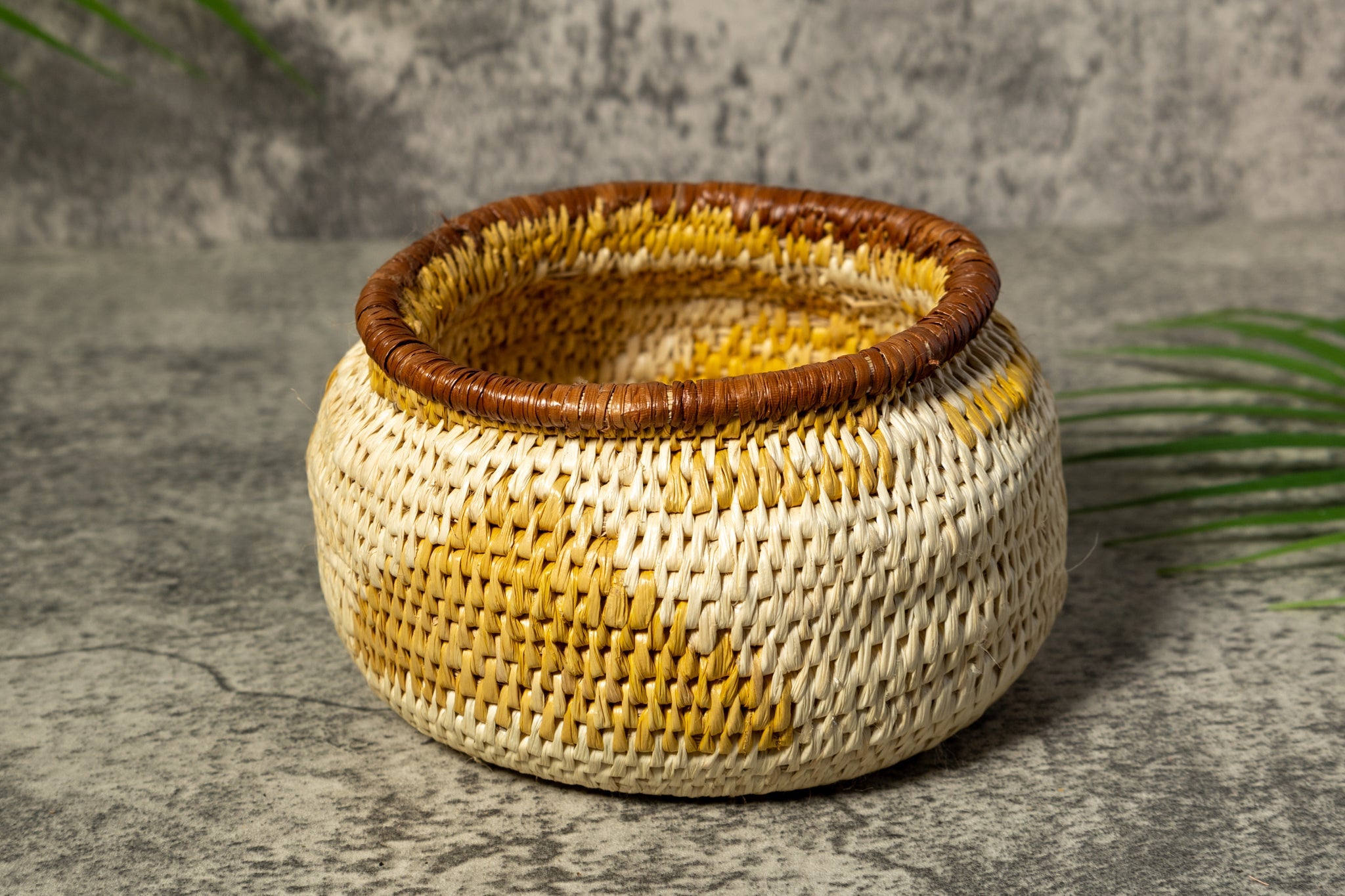 Traditional Rainforest Vintage Basket