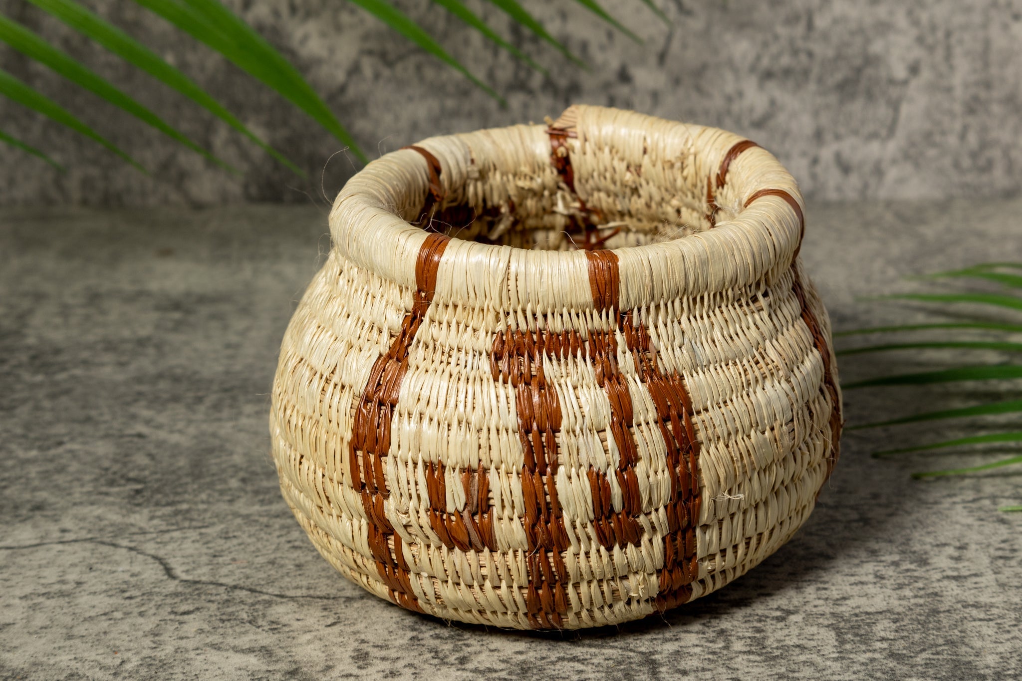 Rainforest Vintage Basket