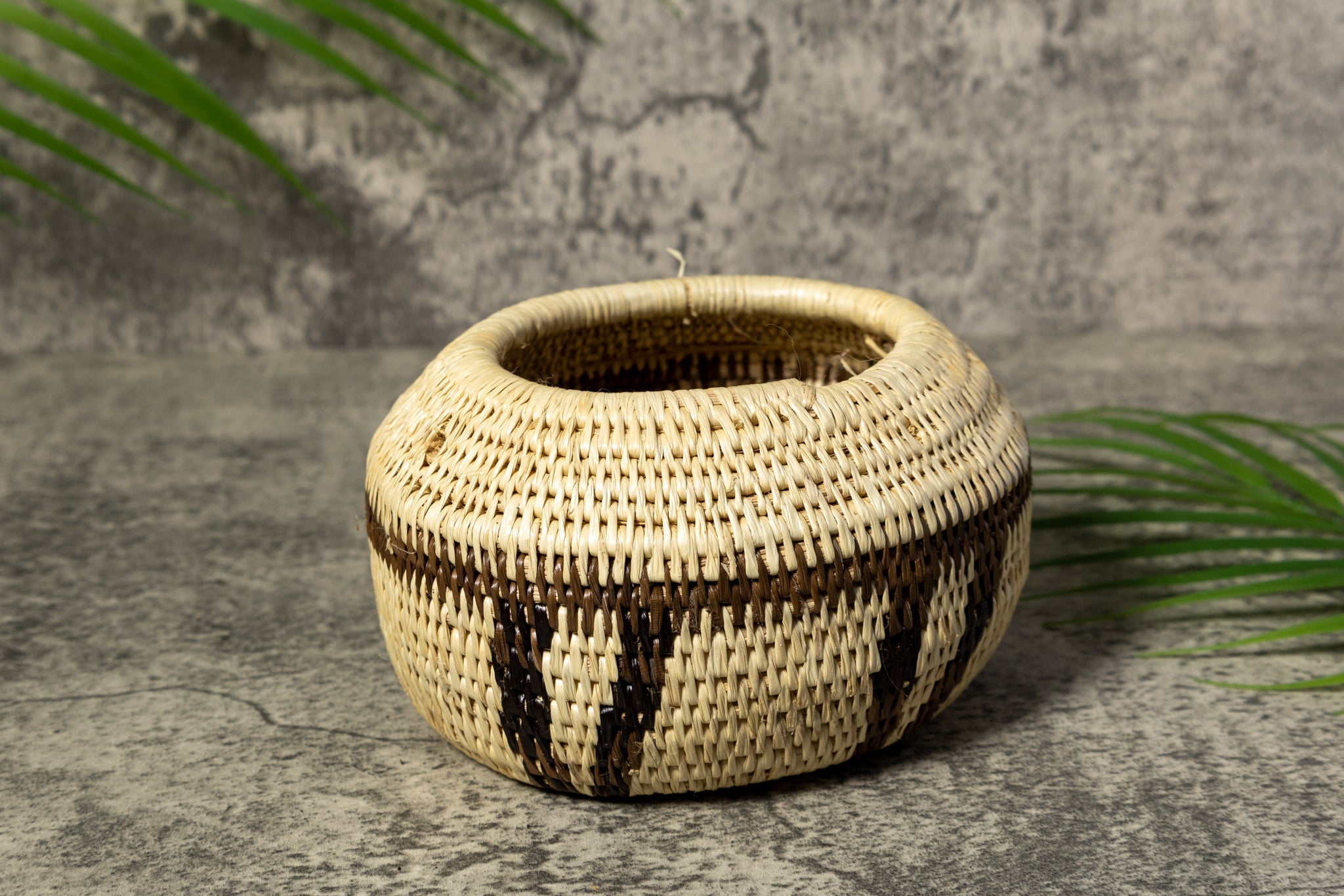 Rainforest Vintage Basket