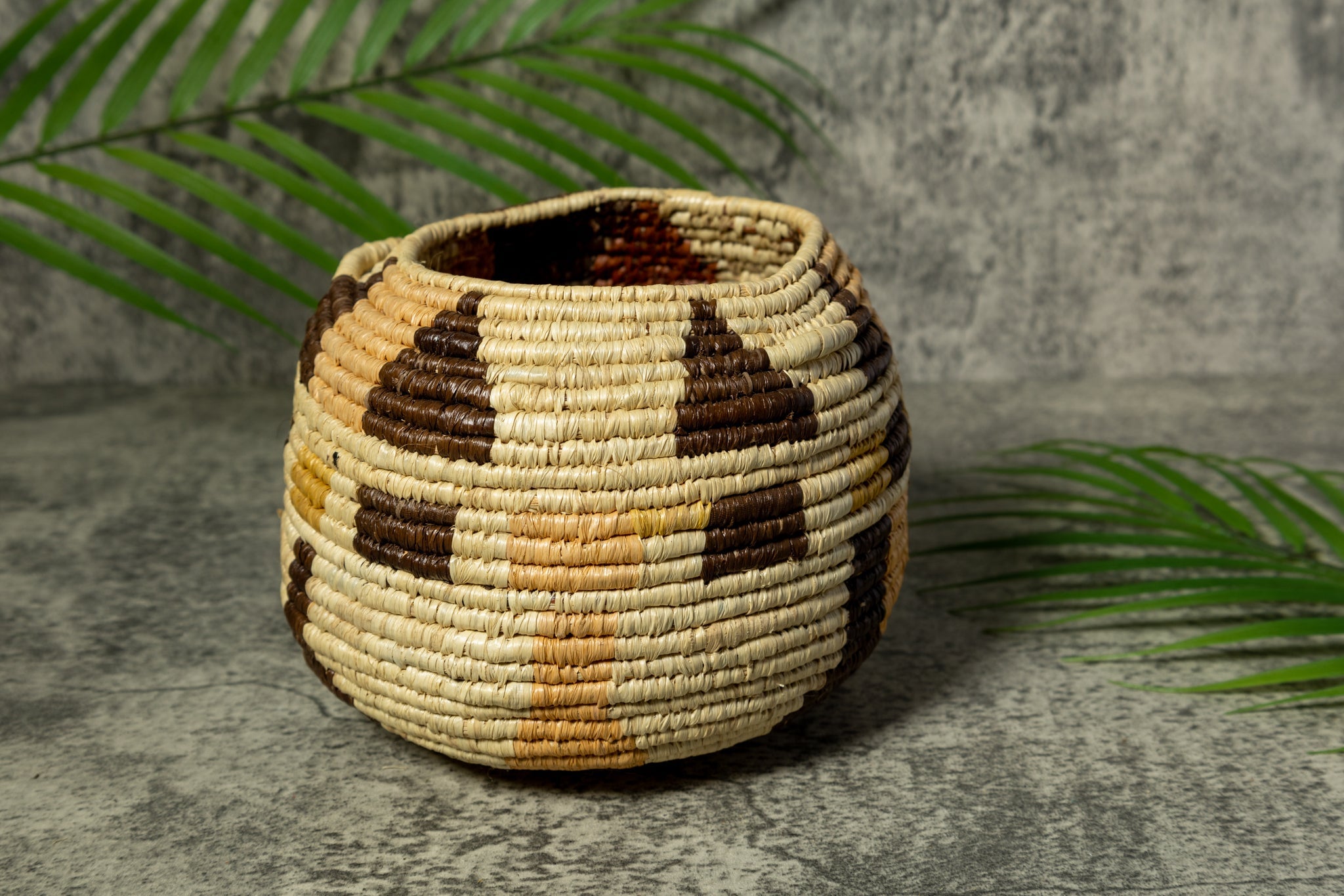 Rainforest Vintage Basket
