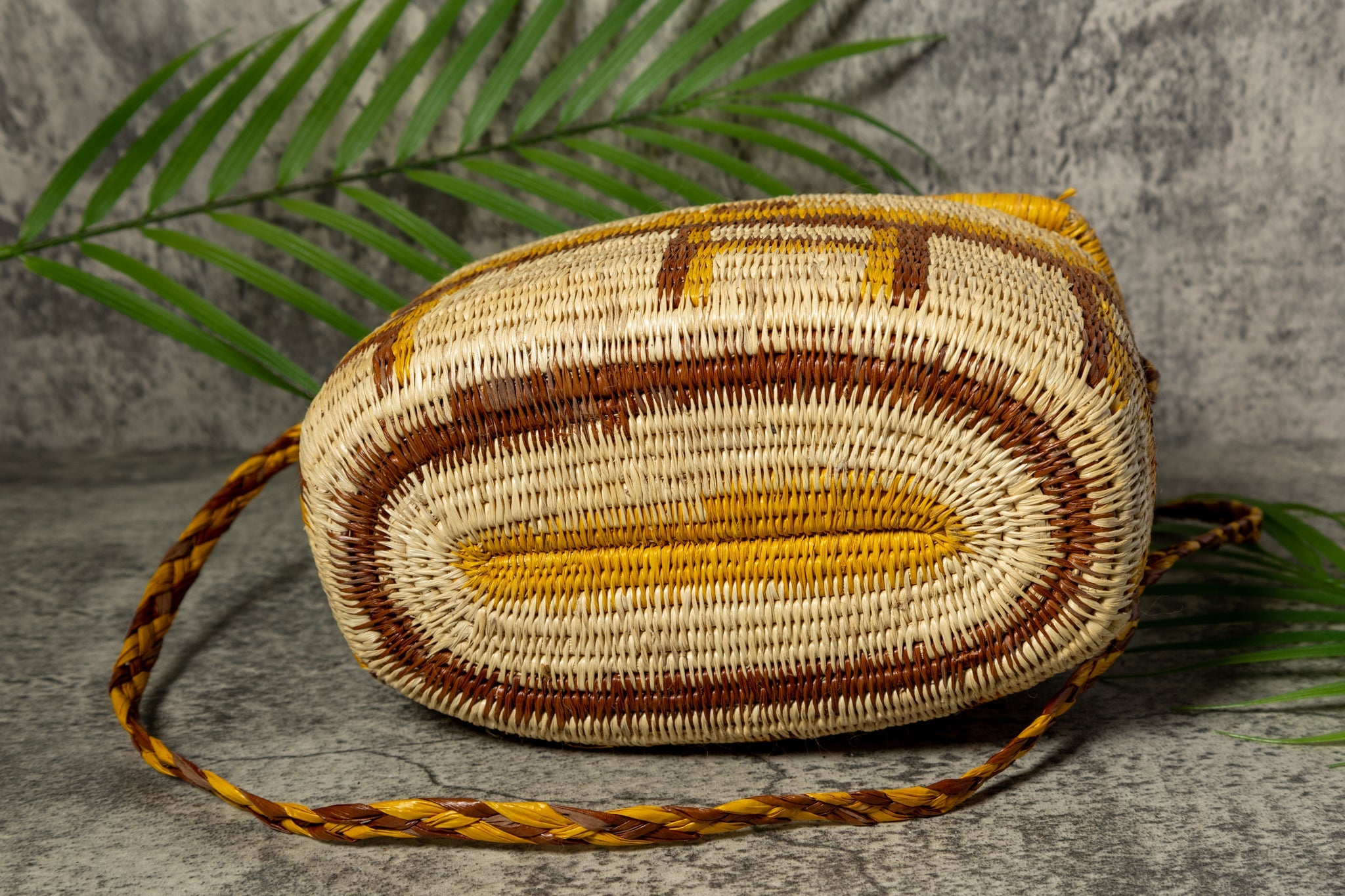 Oval Vintage Hanging Basket