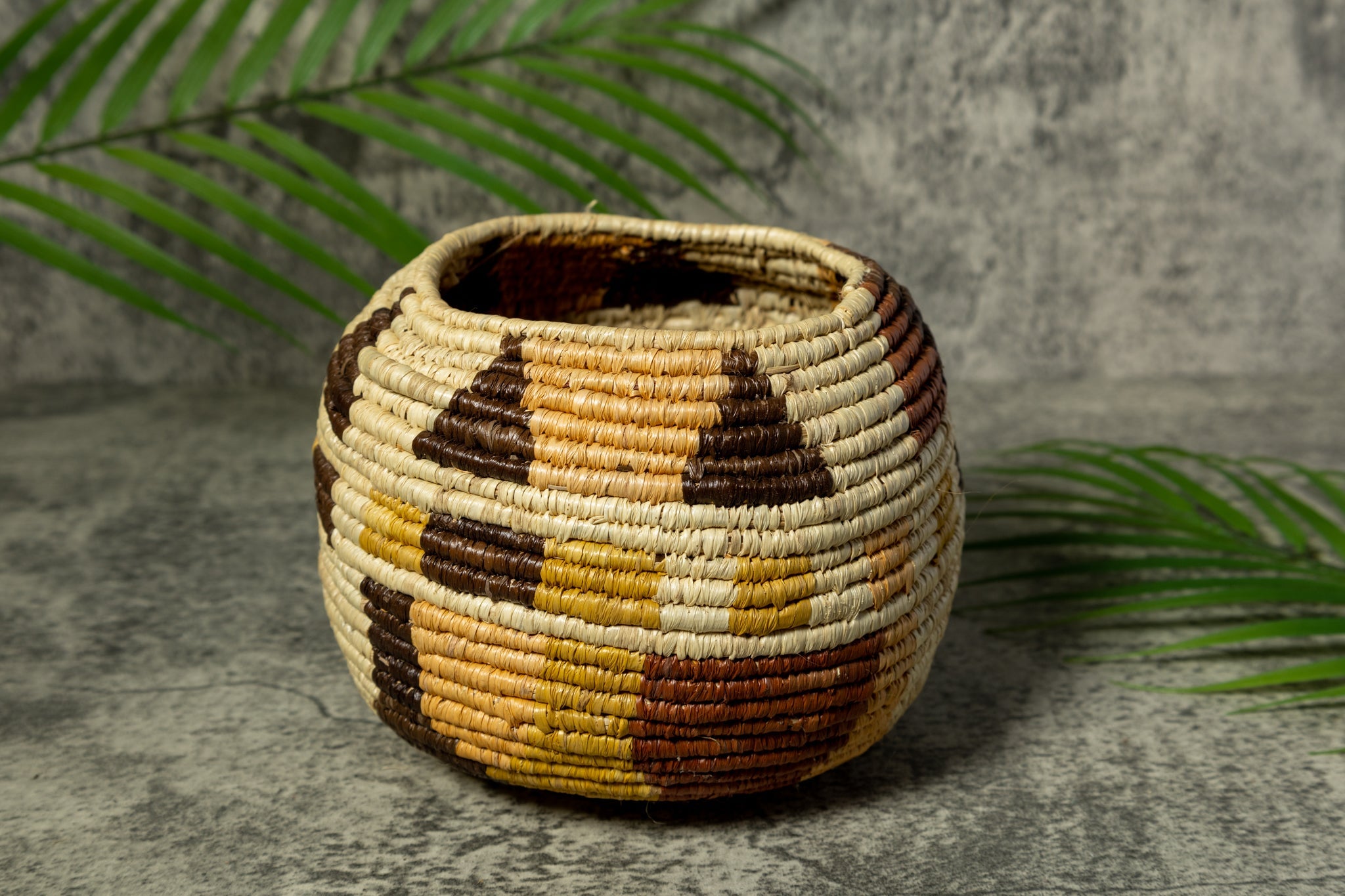 Rainforest Vintage Basket