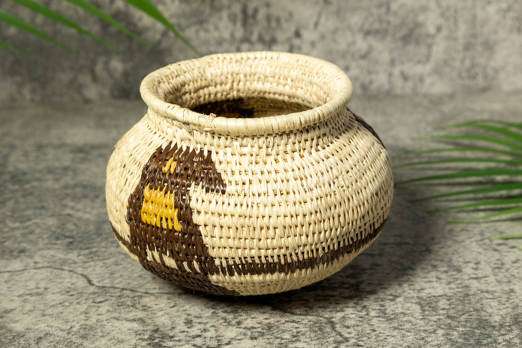 Brown Toucan Vintage Basket