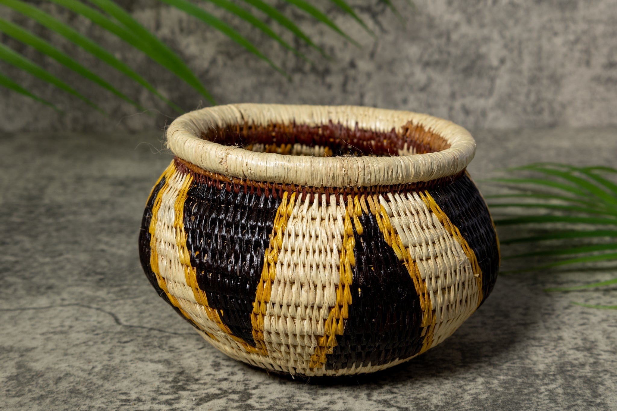 Rainforest Vintage Basket