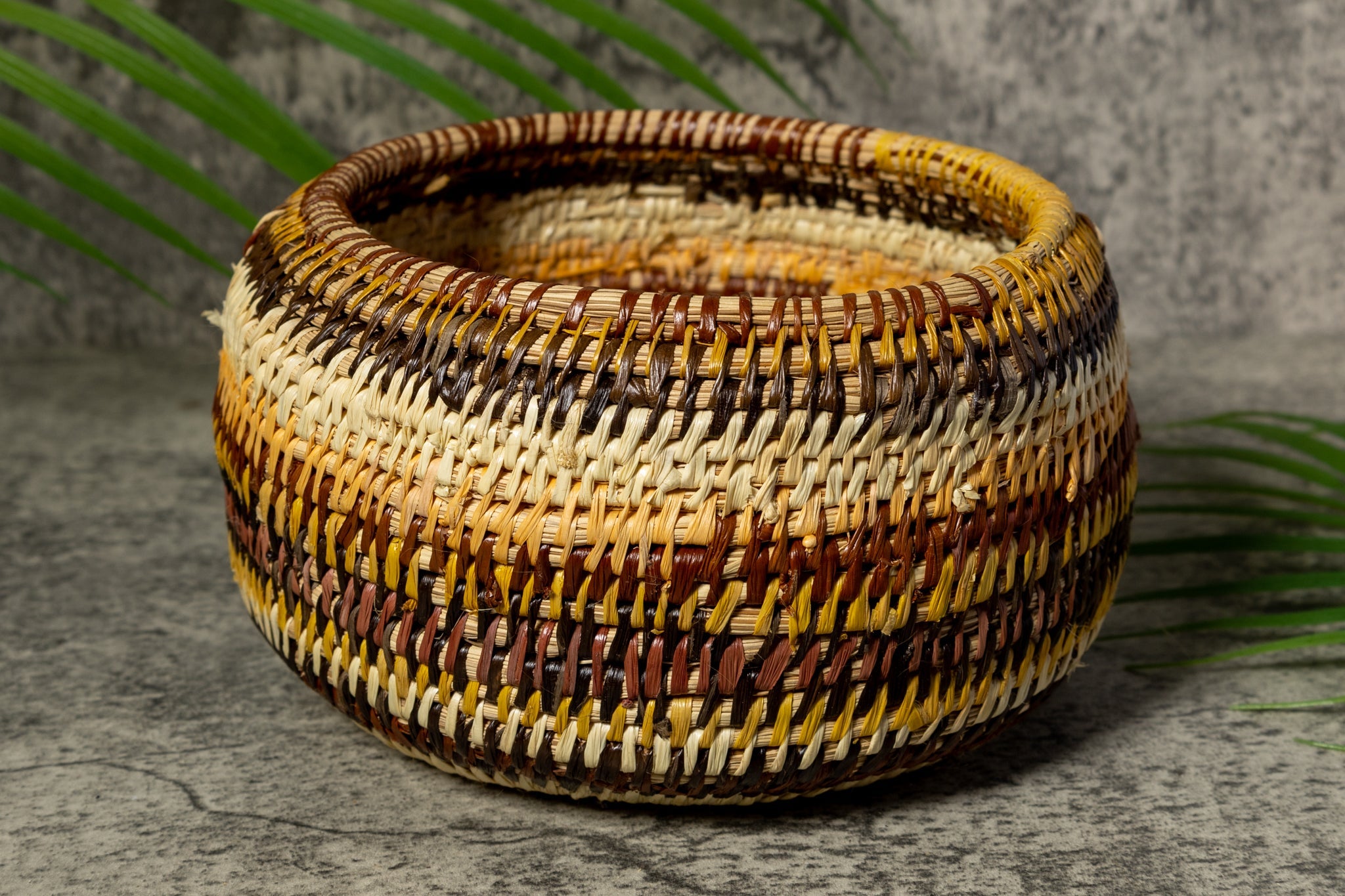 Rainforest Vintage Basket