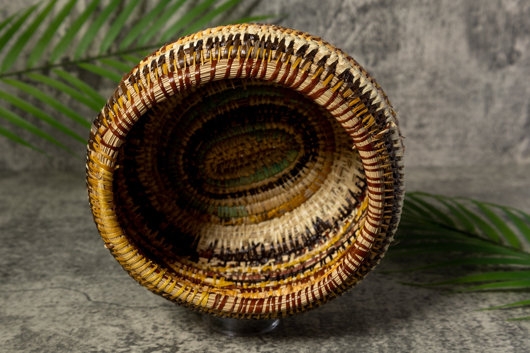 Rainforest Vintage Basket