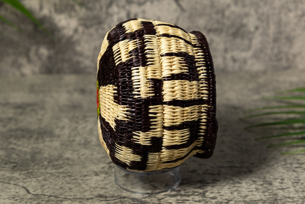 Black and White Rainforest Vintage Basket
