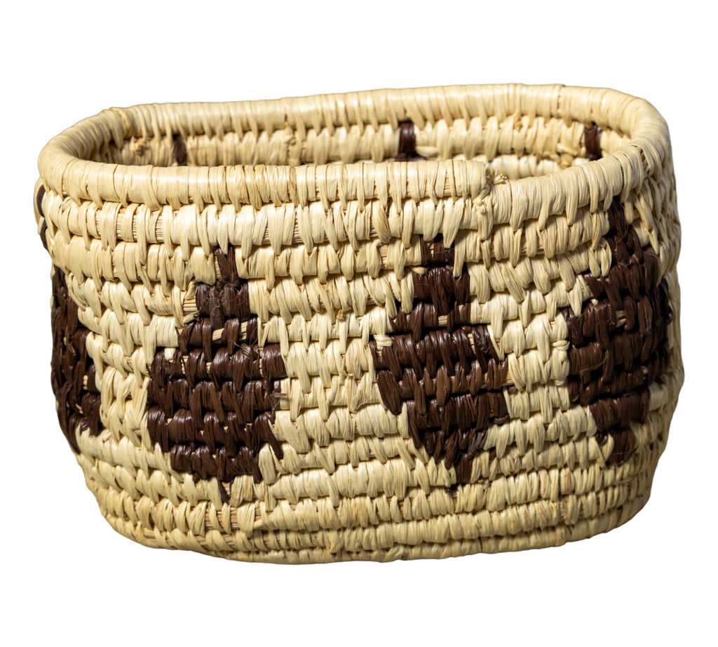 Oval Rainforest Vintage Basket