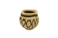 Vintage Woven Panama Basket