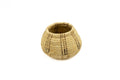 Vintage Woven Panama Basket