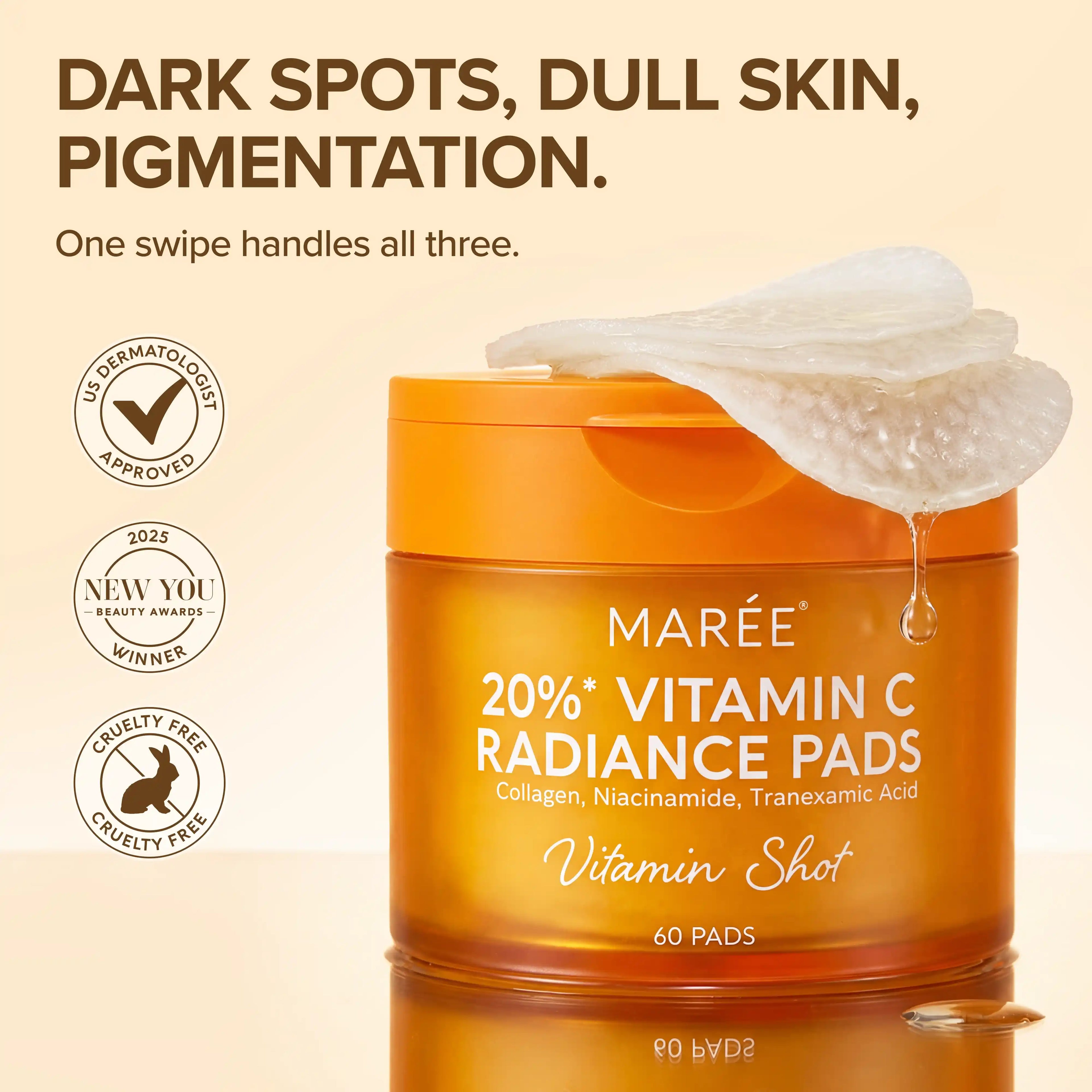 Discos Radiance con Vitamina C