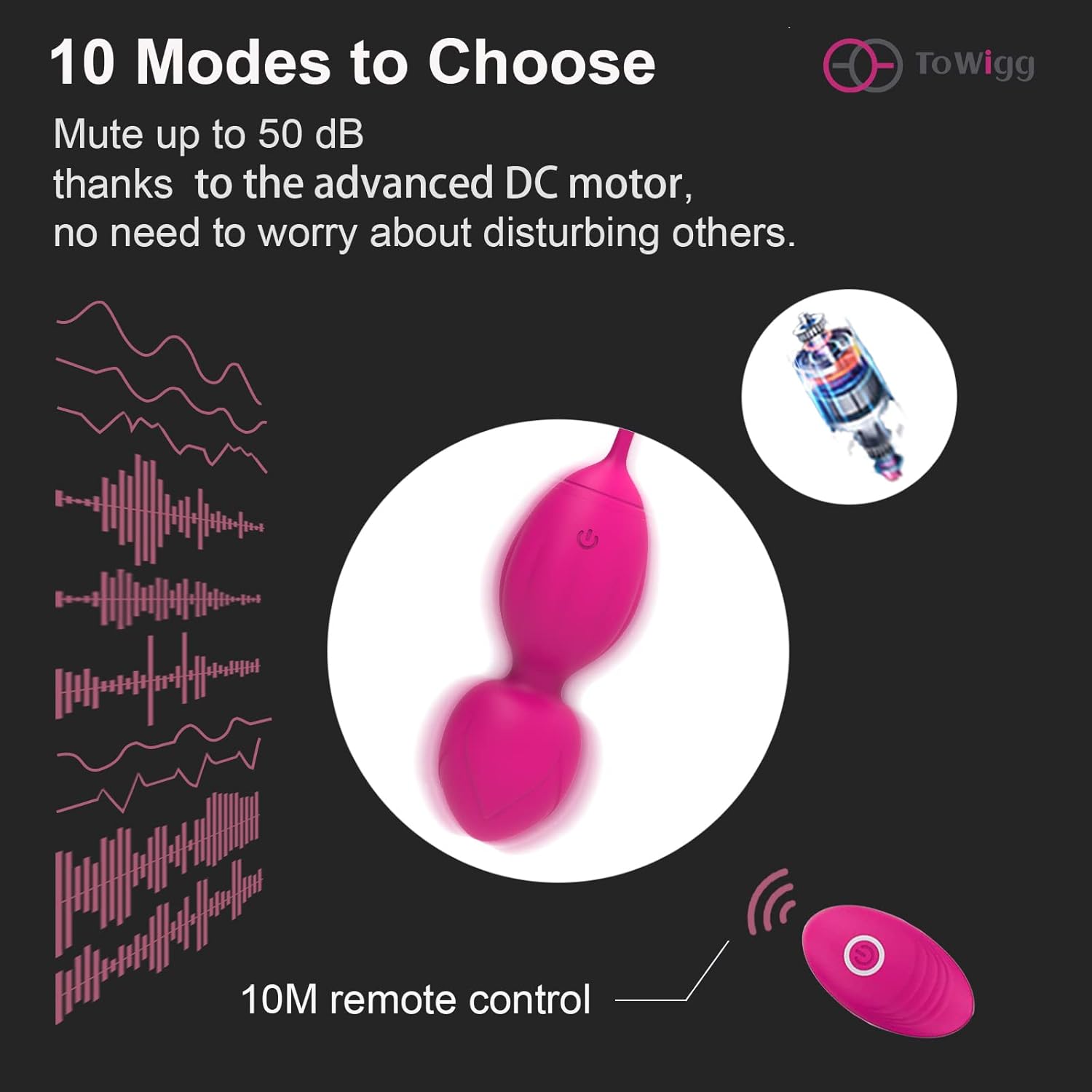 VitalVibe Kegel Exerciser Egg Vibrator