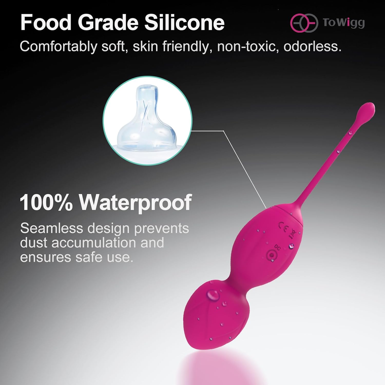 VitalVibe Kegel Exerciser Egg Vibrator