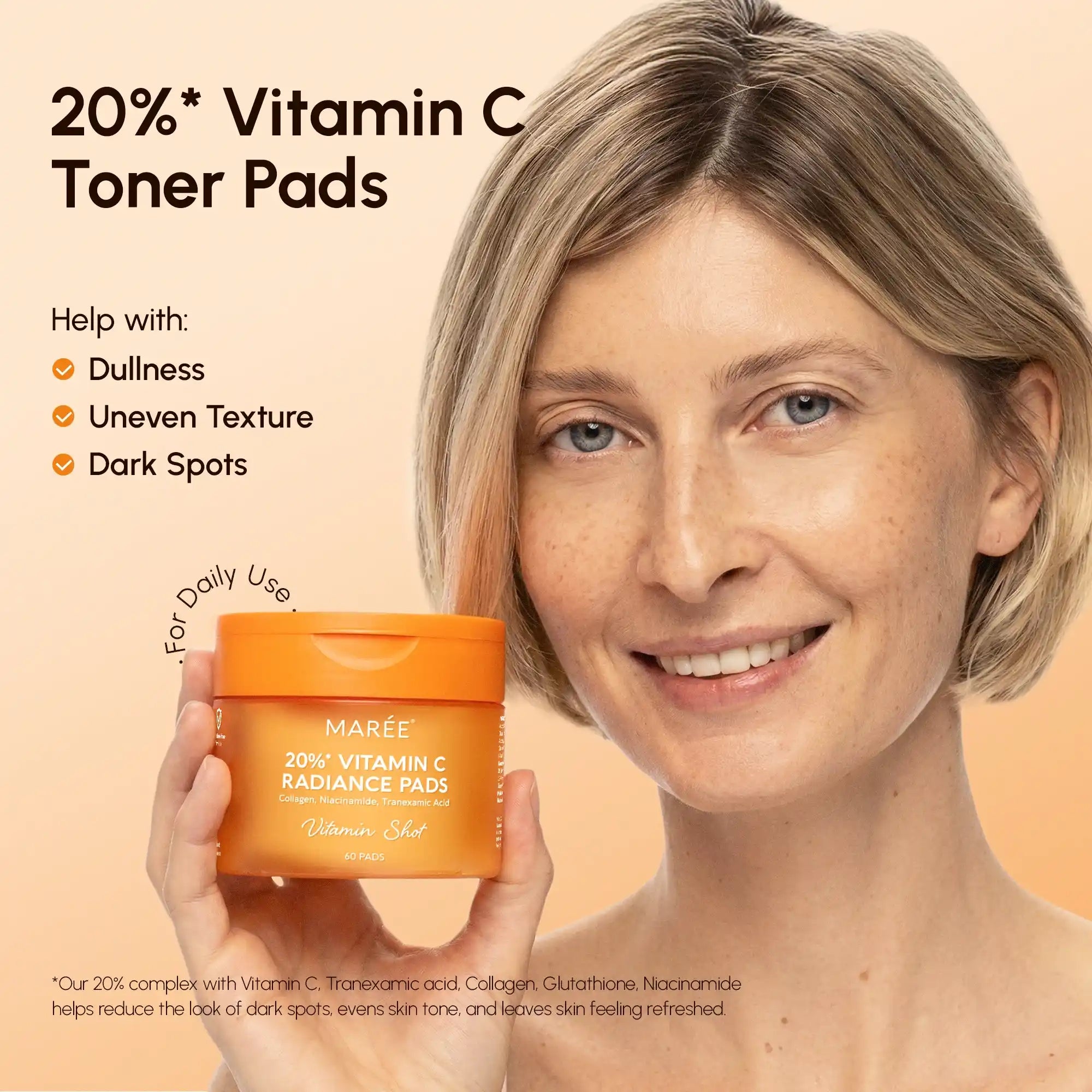 Discos Radiance con Vitamina C