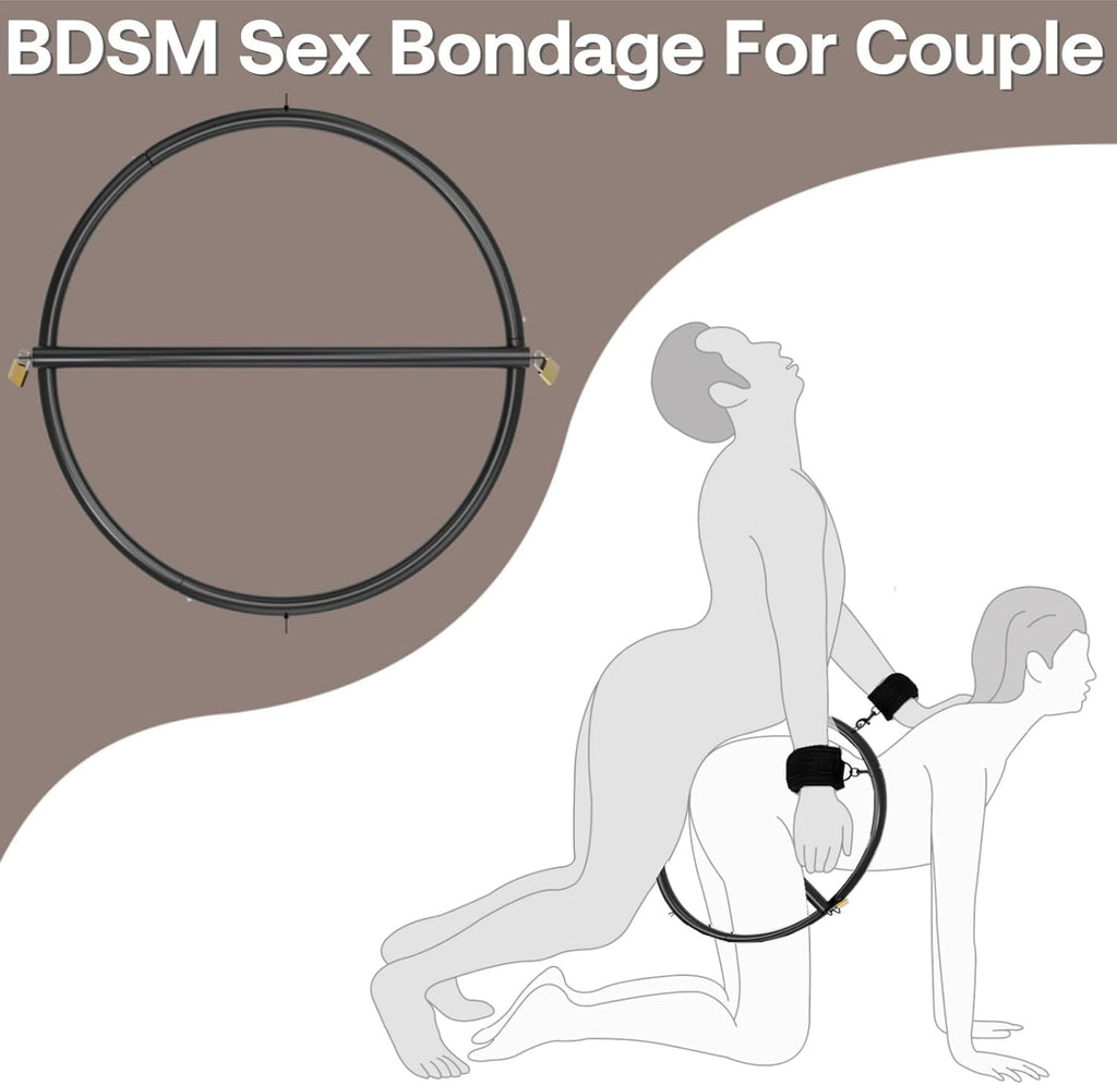 WaistSecure Modular BDSM Spreader Bar Kit