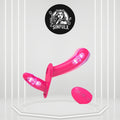 WireX Remote Control Strap On Dildo Vibrator