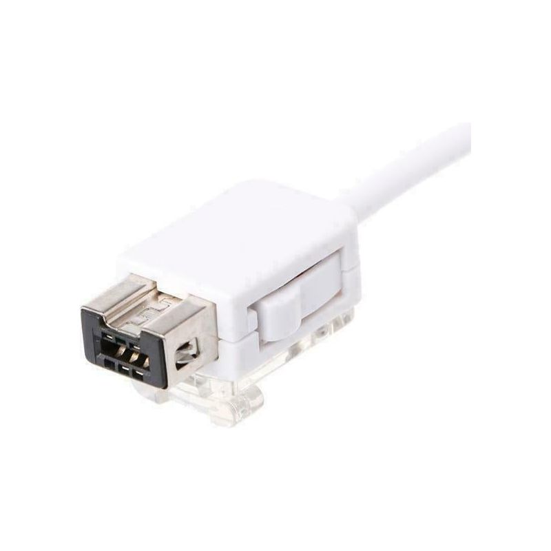 Mando clásico con cable – Blanco (estilo Pro) para Wii y Wii-U