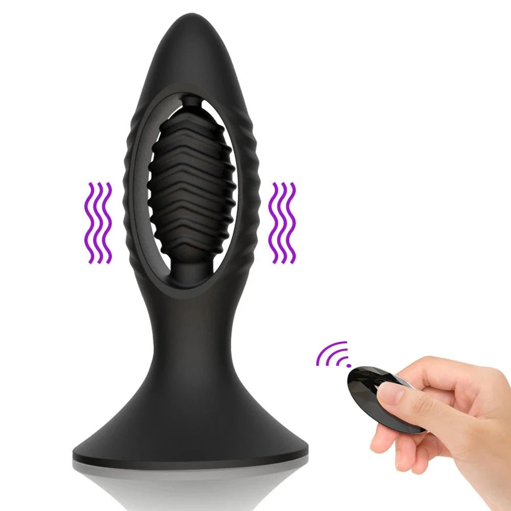 Wireless Control Anal Plug Vibrator