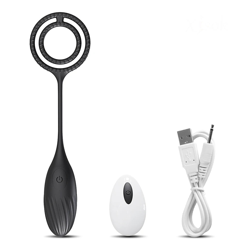 Wireless Control Prostate Massager Cock Ring