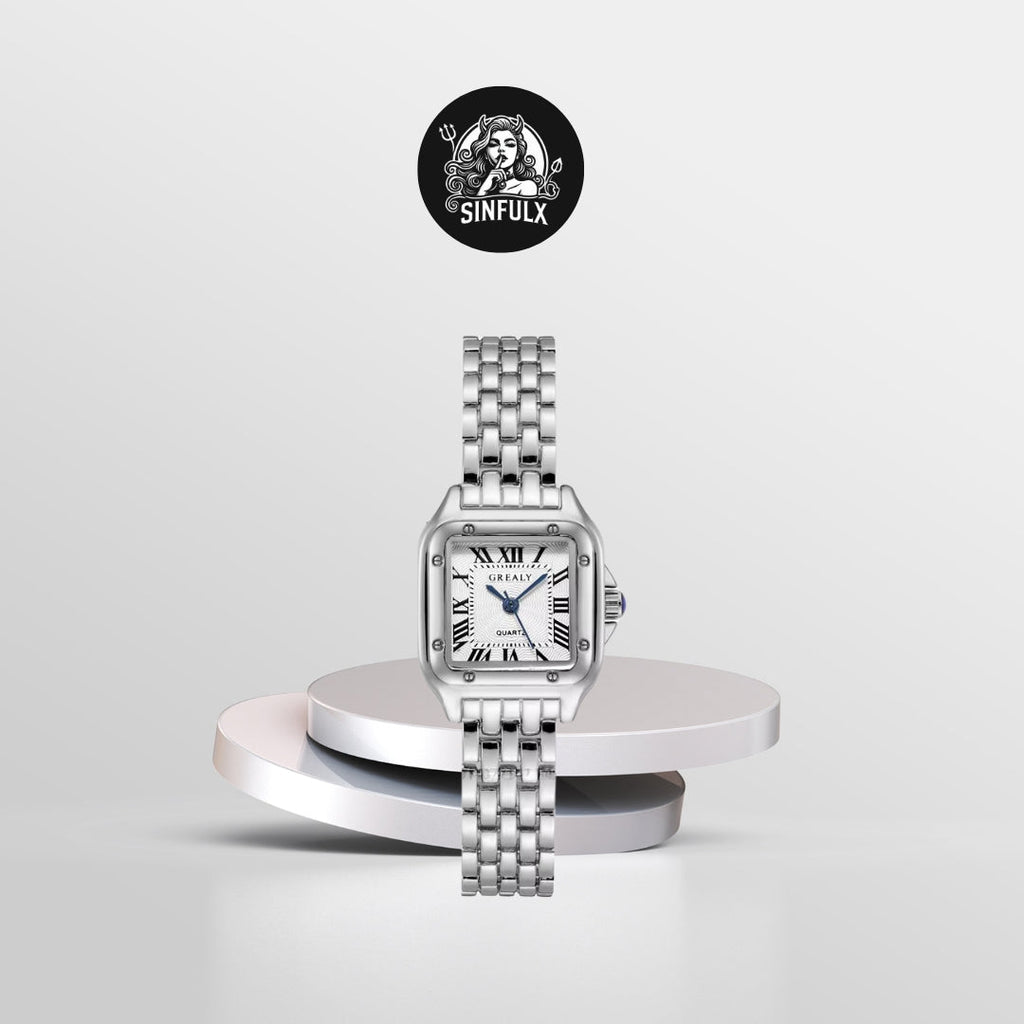 Women’s Luxury Roman Numerals Square Watch