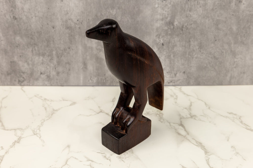 Jungle Bird Wood Carving